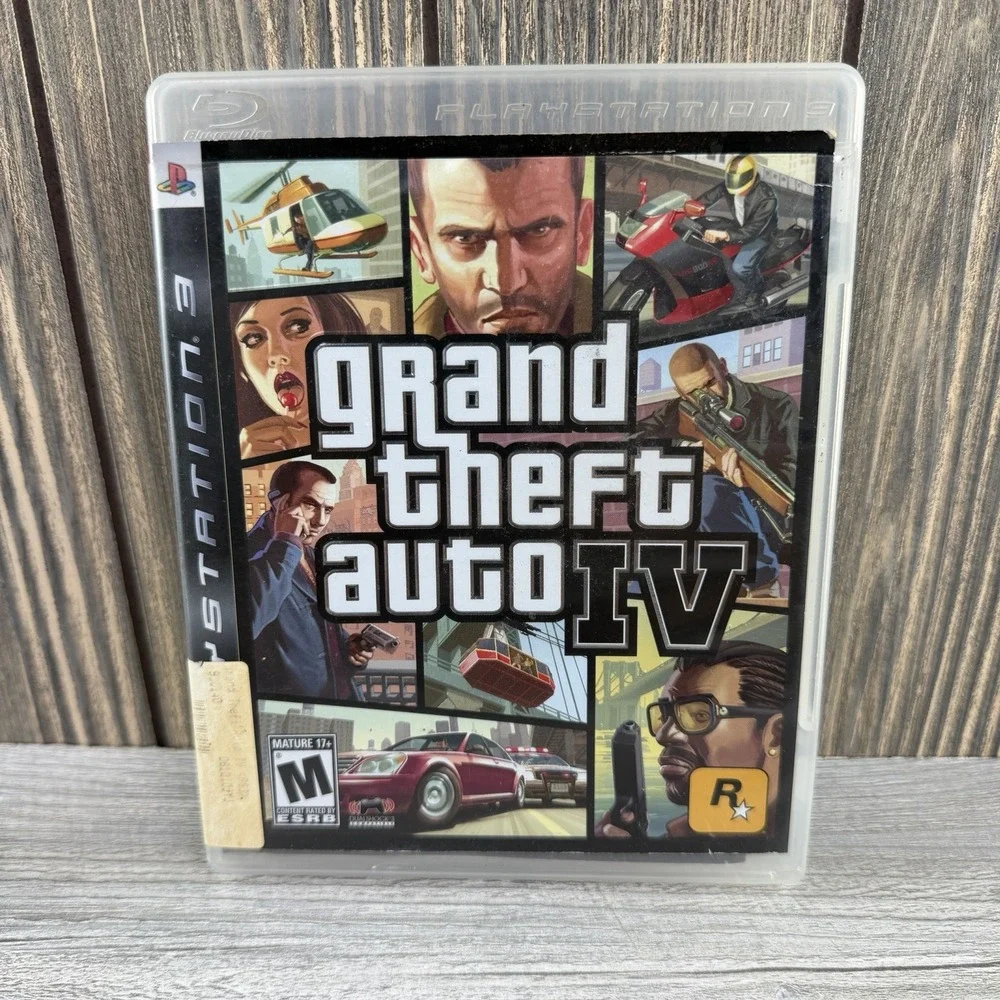 Grand Theft Auto IV (PlayStation 3, 2008) Not Map Tested